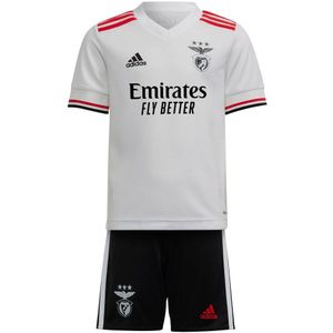 Adidas Sl Benfica 21/22 Away Mini Kit Junior Wit 24 Months-3 Years