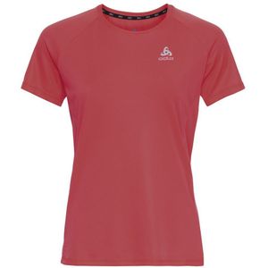 Odlo Essential Short Sleeve T-shirt Rood S Vrouw