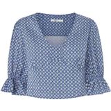 Pepe Jeans - Nora - Damesblouse - Elegant - Lange Mouwen - Ronde Hals