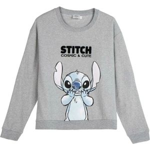Stitch - Sweatshirt - Grijs - 100% Katoen