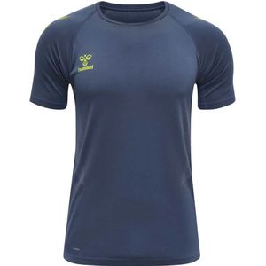 Hummel - Trainingsshirt - Zwart - Polyester/Nylon - Korte Mouwen