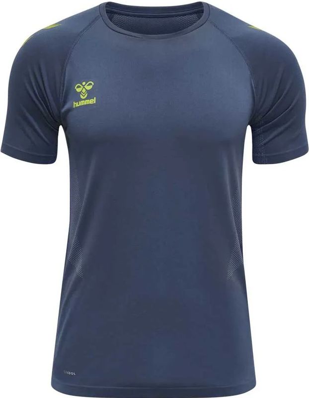 Hummel - Trainingsshirt - Zwart - Polyester/Nylon - Korte Mouwen