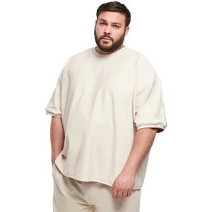 Urban Classics Terry Boxy Short Sleeve T-shirt Beige XL Man