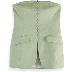 Scotch & Soda U9a00587t Mouwloze Blouse