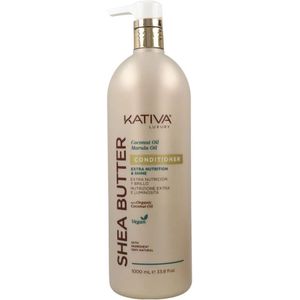 Kativa Shea Butter Kokos & Marula Olie Conditioner 1000ml