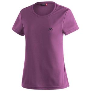 Maier Sports Waltraud Short Sleeve T-shirt Paars S Vrouw