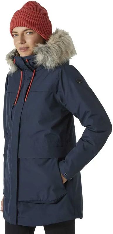 Helly Hansen - Coastal - Damesparka - Waterdicht - Zwart - Polyester