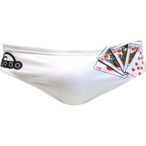 Turbo - Scala Real - Zwembroek - Wit - 4XL - Man