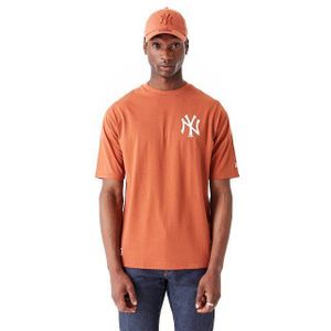New Era Mlb World Series Os New York Yankees Short Sleeve T-shirt Oranje XL Man