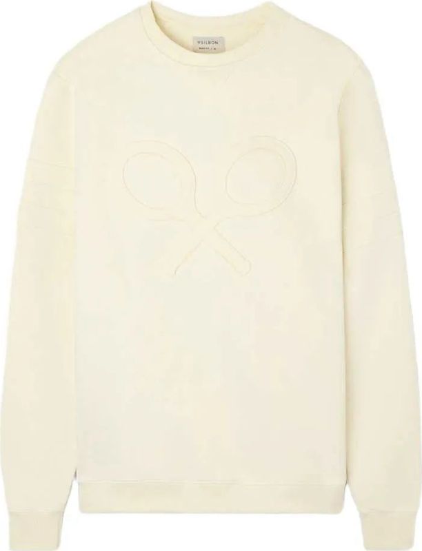 Silbon Embossed Racket Sweatshirt