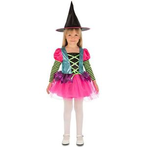 Viving Costumes Color Witch Costume Roze 12-24 Months