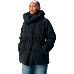 Object - Objloui Re L/S Noos - Donsjack - Zwart - Voor Dames