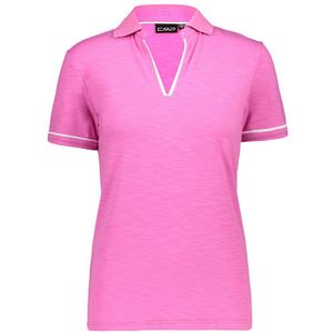 Cmp 39t7686 Short Sleeve Polo Roze S Vrouw
