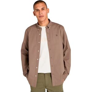Timberland - Stretch Poplin - Overhemd - Lange Mouwen - Biologisch Katoen
