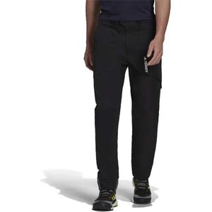 Adidas - Terrex Yearound - Wandelbroek - Zwart - 93% Gerecycled Polyester, 7% Elasthaan