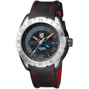 Luminox Sxc Aerospace Steel Gmt 5127 Watch Zwart,Zilver 45.5 mm