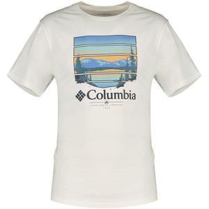 Columbia Path Lake™ Ii Short Sleeve T-shirt Wit L Man