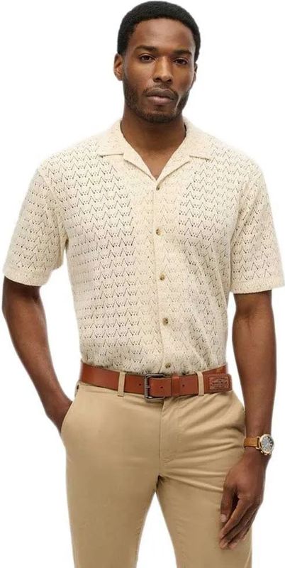 Superdry - M4011058A - T-shirt - Zwart - Katoen