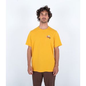Hurley Everyday Explore West Short Sleeve T-shirt Geel XL Man