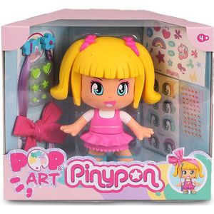 Pinypon Pop & Art Doll Roze