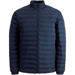 Jack & Jones Recycle Puffer Collar Plus Size Jacket Blauw 3XL Man