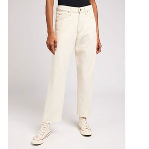 Lee Rider Classic Relaxed Fit Jeans Wit 26 / 31 Vrouw