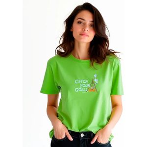 Kruskis Catch Your Goals T-shirt Met Korte Mouwen
