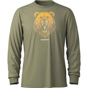 Smartwool Geometric Bear Graphic T-shirt Met Lange Mouwen