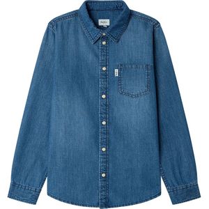 Pepe Jeans Regular Portez Denim Overhemd Met Lange Mouwen