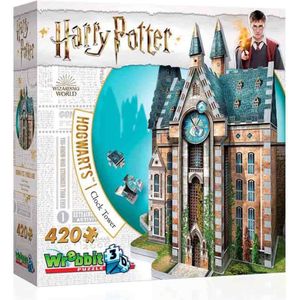 Harry Potter 3d Hogwarts Tower Clock 420 Pieces Puzzle Veelkleurig 6-9 Years