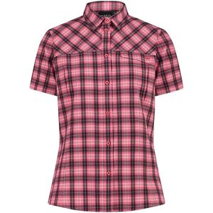 CMP - Dameshemd - Korte Mouwen - Stretchstof - Met Knoopsluiting en Borstzakje