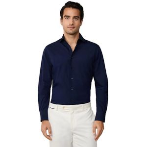 Hackett Formal Pop Overhemd Met Lange Mouwen