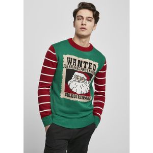 Urban Classics Wanted Christmas Sweatshirt Groen L Man