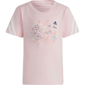 Adidas Disney Mna Short Sleeve T-shirt Roze 4-5 Years Meisje