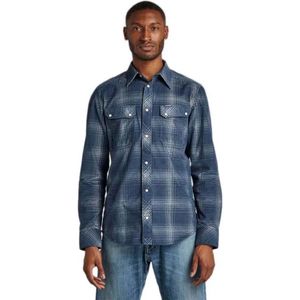 G-star Worker Slim Overhemd Met Lange Mouwen