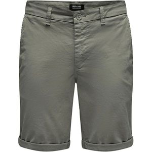 Only & Sons Peter 4481 Shorts Grijs S Man