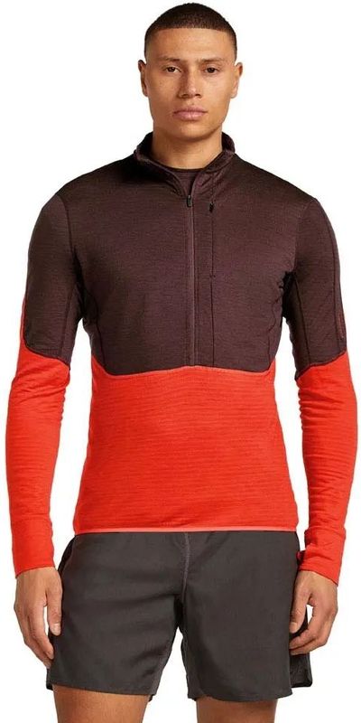 Icebreaker Merino Blend 200 Realfleece™ Descender Sweatshirt Met Halve Rits