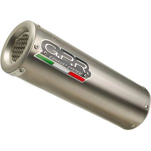 Gpr Exhaust Systems Kawasaki Versys 650 2023-2024 E5 Plus Niet Gehomologeerd Volledig Uitlaatsysteem
