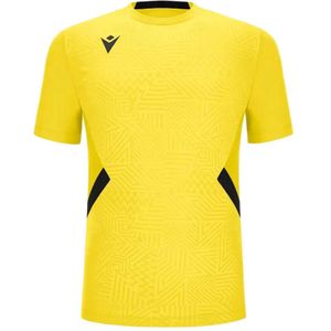 T-shirt - Gebreide Ronde Hals - Blauw - Softlock - Ademend