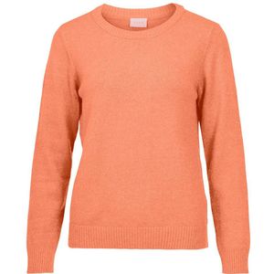 Vila Ril Sweater Oranje 2XL Vrouw