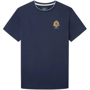 Hackett London Heritage logo tee - navy