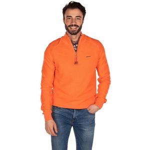 Nza New Zealand Muddy´s Half Zip Sweater Oranje 3XL Man