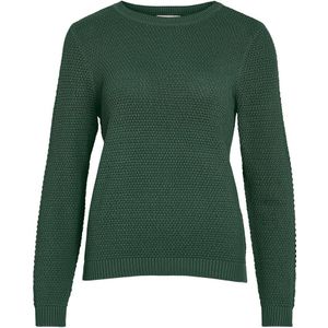 Vila Dalo O Neck Sweater Groen XL Vrouw