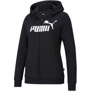 Puma Essential Logo Hoodie Zwart XS Vrouw