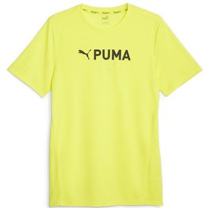 Puma Fit Ultrabreath Short Sleeve T-shirt Geel S Man