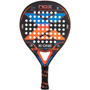 Nox X-one Evo 22 Padel Racket Zwart
