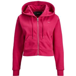 Jack & Jones Abbie Regular Full Zip Sweatshirt Roze S Vrouw