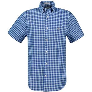 Gant Classic Regular Fit Overhemd Met Korte Mouwen
