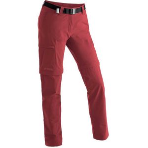 Maier Sports Inara Slim Zip Pants Rood M-L / Short Vrouw
