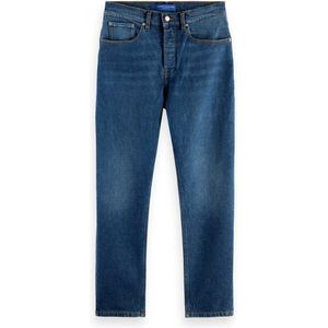 Scotch & Soda Dean Loose Tapered Fit Jeans Blauw 28 / 32 Man